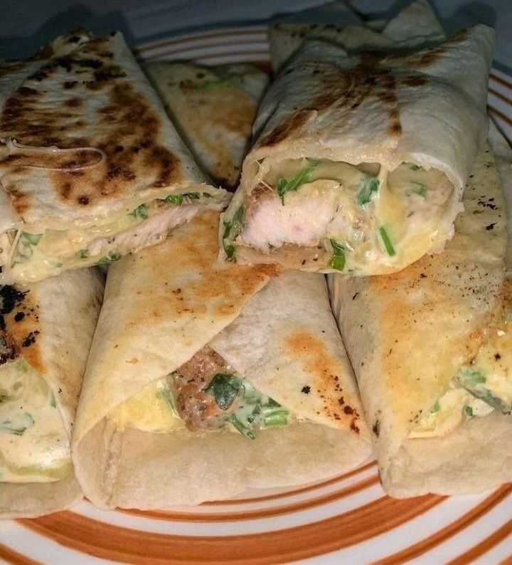 Wraps de poulet ranch