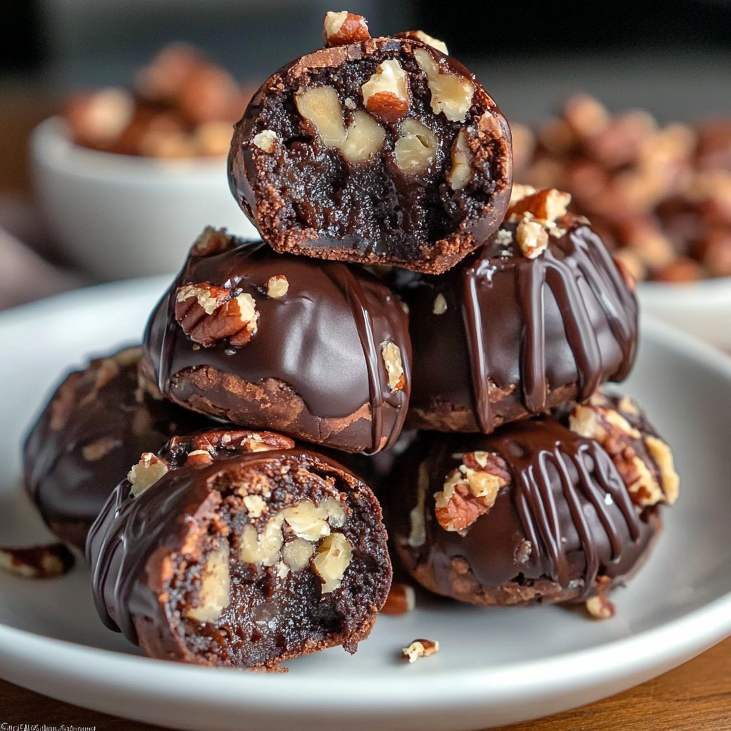 Pecan Pie Brownie Bombs: A Delightful Fusion Treat