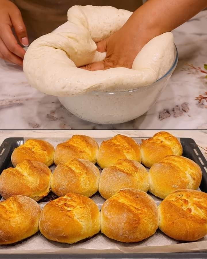 Fluffy Homemade Buns