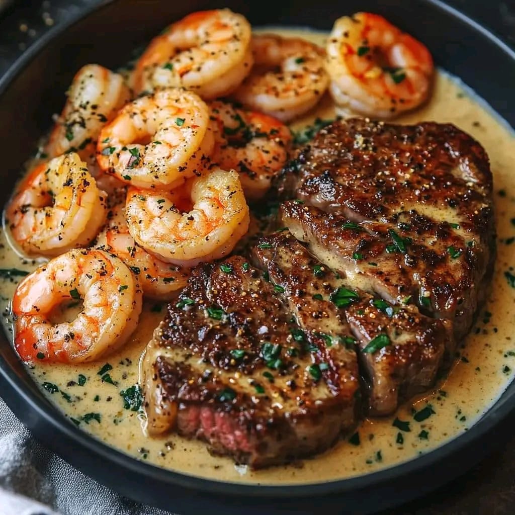 Search Results for: Steak and Creamy Shrimp